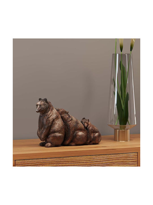 Kare Design Διακοσμητική Αρκούδα Πολυρητίνης 32x12.5cm