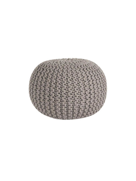 Bean Bag Stool Waterproof Beige 50x50x35cm
