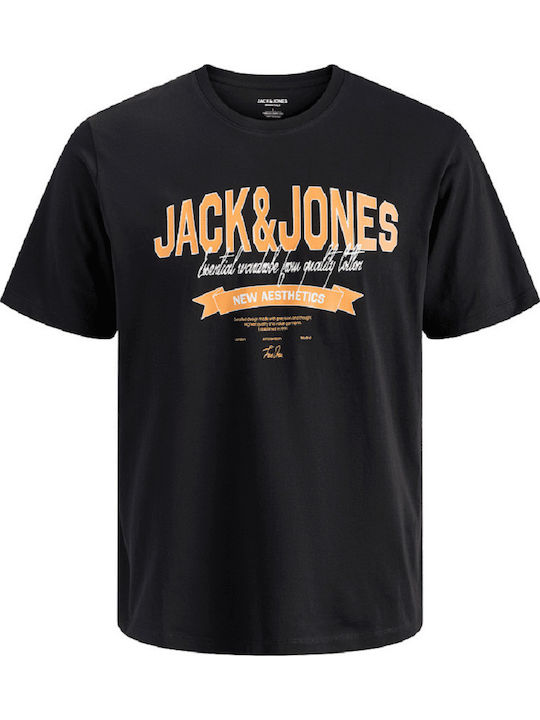 T-shirt Μαύρο