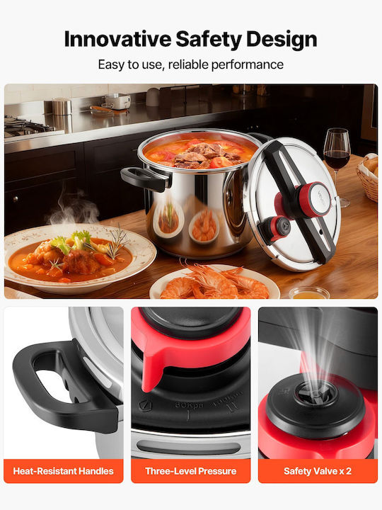 Vevor Pressure Cooker 11.3lt