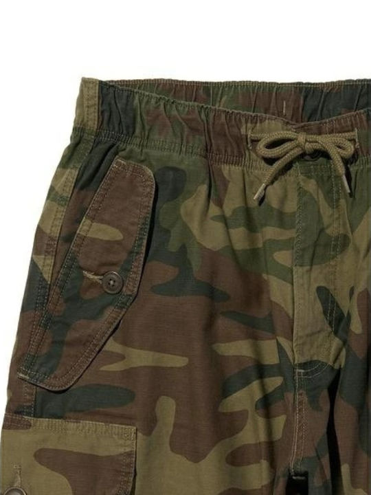 Trousers Cargo in Baggy Line Multicolour