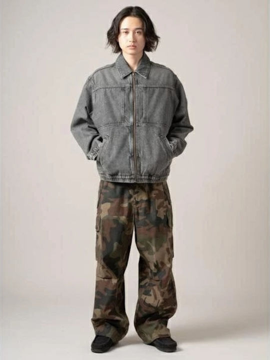 Trousers Cargo in Baggy Line Multicolour