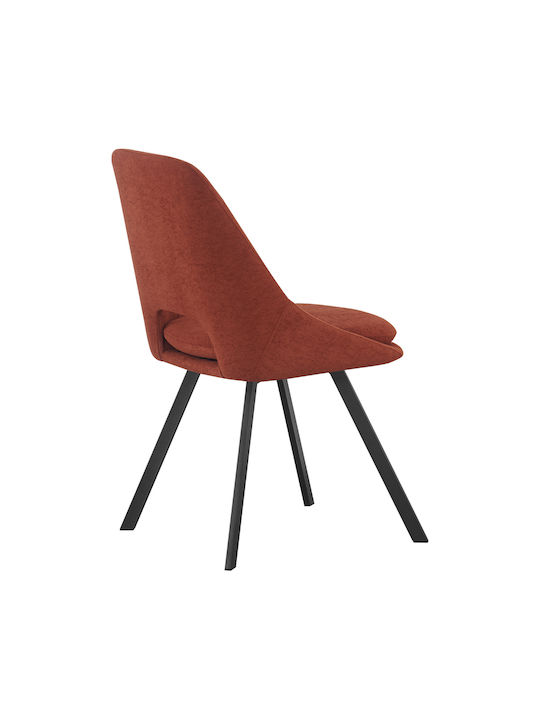 Initiate Dining Room Metallic Chair Terracotta 48x57x85cm