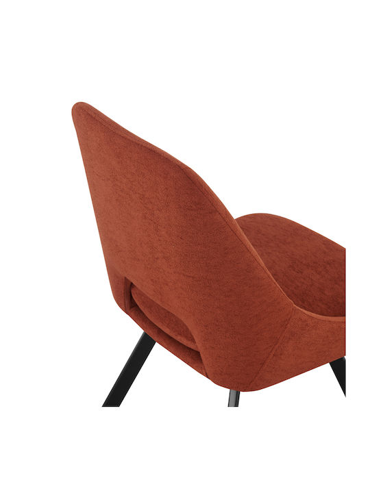Initiate Dining Room Metallic Chair Terracotta 48x57x85cm
