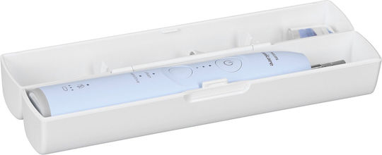 Philips Electric Toothbrush with Pressure Sensor and Travel Case HX7406/02 Light Blue