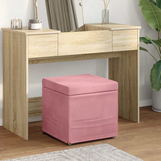 Hocker Für das Wohnzimmer Pink 41x41x40cm Hocker Für das Wohnzimmer Pink 41x41x40cm