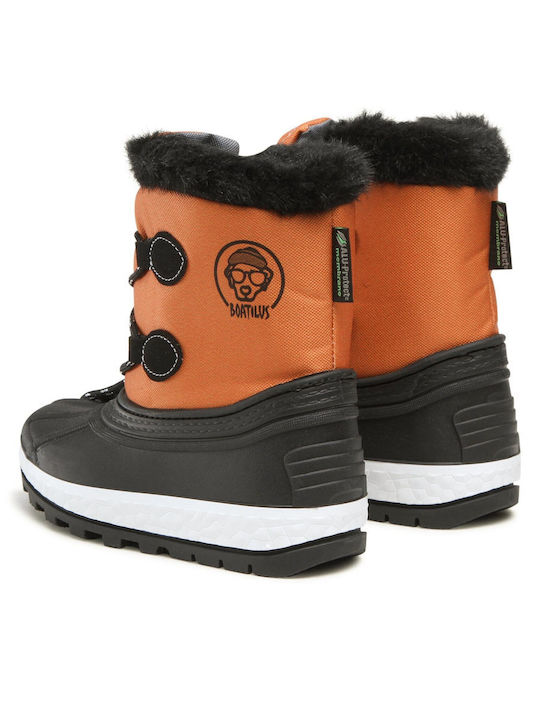 Kinder-Schneestiefel Orange