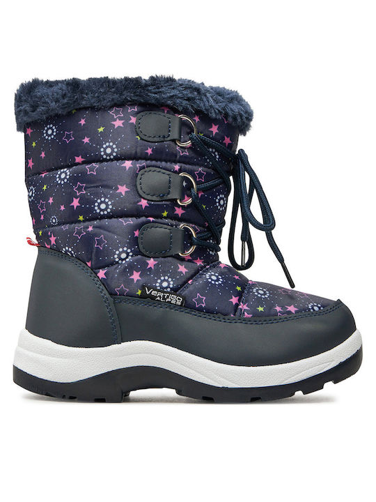 Kinder-Schneestiefel Lila