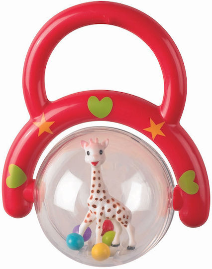 Sophie La Girafe Teething Rattle from Silicone for 3 m+