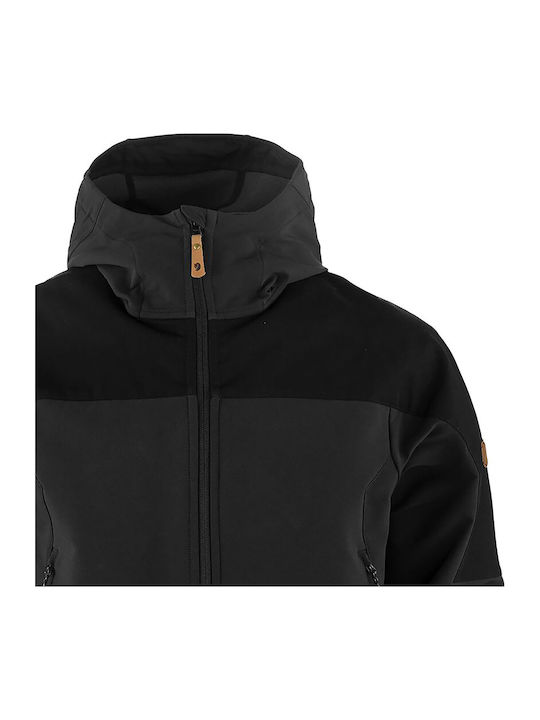 Raven Winter Jacket Softshell Waterproof and Windproof Black
