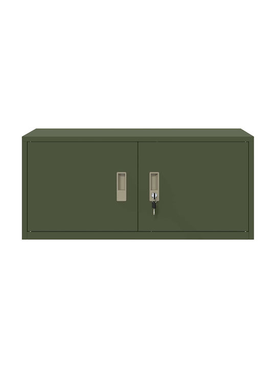 Ντουλάπι Γραφείου Μεταλλικό Πράσινη 90x40x40cm