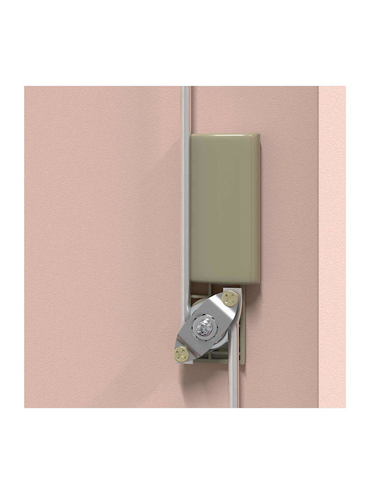 Office Storage Metal Cabinet Pink L90xW40xH40cm