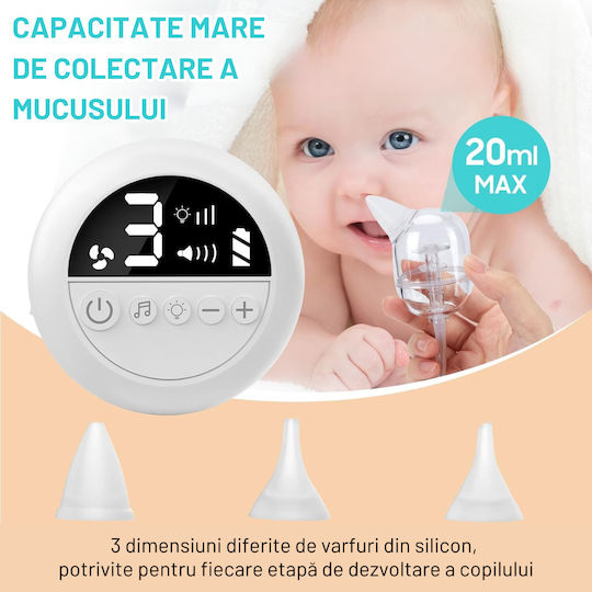 Qova Aspirator Nazal Electric pentru Întreaga Familie 20ml