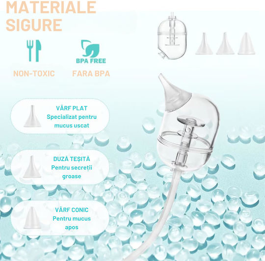 Qova Aspirator Nazal Electric pentru Întreaga Familie 20ml