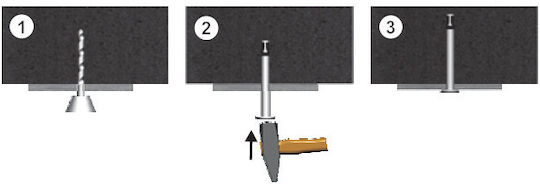 Baks Expansion Anchor Gso 6x40mm E-90 803929