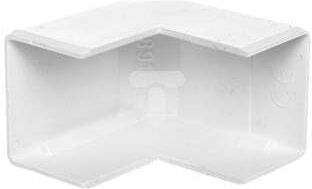 Kopos External Corner 25x20mm Cream-white Lhd