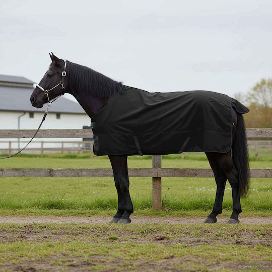Horse Saddle Dark Green Black 135 Cm Polyester Black 42013103