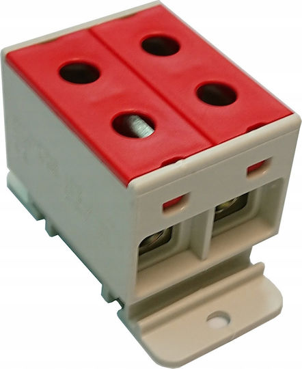 Incobex 2-way 35mm2 Red Busbar Terminal Zgx-2x35 Red Ene-00170