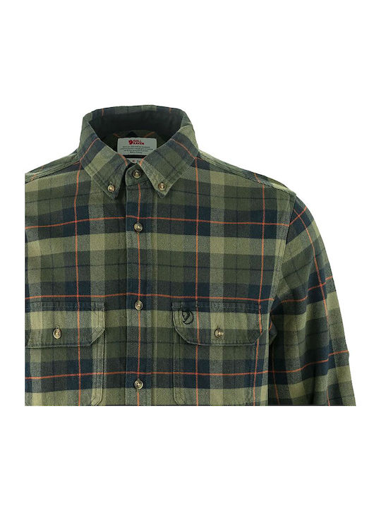 Singi Singi Long-sleeved Flannel Shirt Black