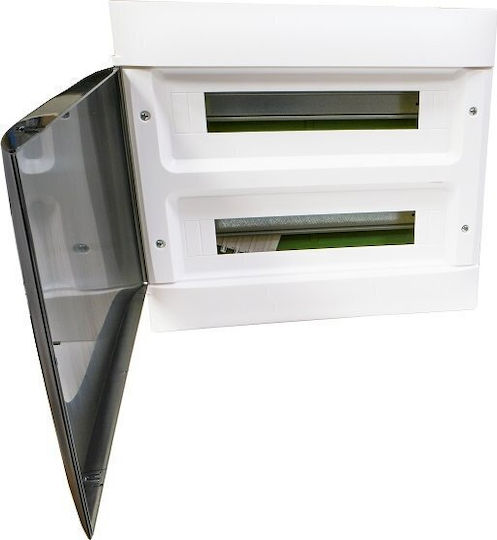 Legrand Practibox S Fuse Box Wall Mounted, 2 Rows, 18 Elements
