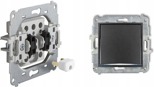 Karlik Taupe Mini 60mr-4 Gray Universal Quadruple Frame