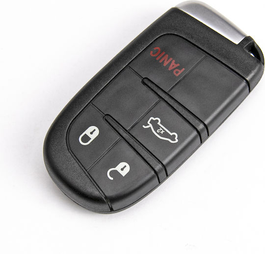 Car Key Remote Shell Fiat Dodge Jeep 4 Buttons