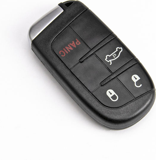 Car Key Remote Shell Fiat Dodge Jeep 4 Buttons