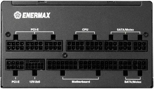 Enermax PlatimaxII 1200DF 1200W Μαύρο Τροφοδοτικό Υπολογιστή Full Modular Cybenetics Platinum