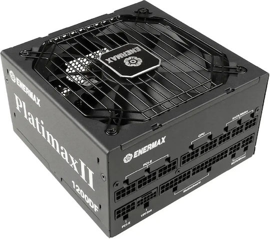 Enermax PlatimaxII 1200DF 1200W Μαύρο Τροφοδοτικό Υπολογιστή Full Modular Cybenetics Platinum