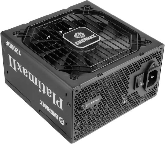 Enermax PlatimaxII 1200DF 1200W Μαύρο Τροφοδοτικό Υπολογιστή Full Modular Cybenetics Platinum