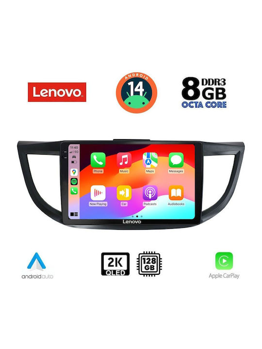 Lenovo Car Audio System for Honda CR-V 2013-2017 (Bluetooth/USB/WiFi/GPS/Apple-Carplay/Android-Auto) with Touch Screen 10"