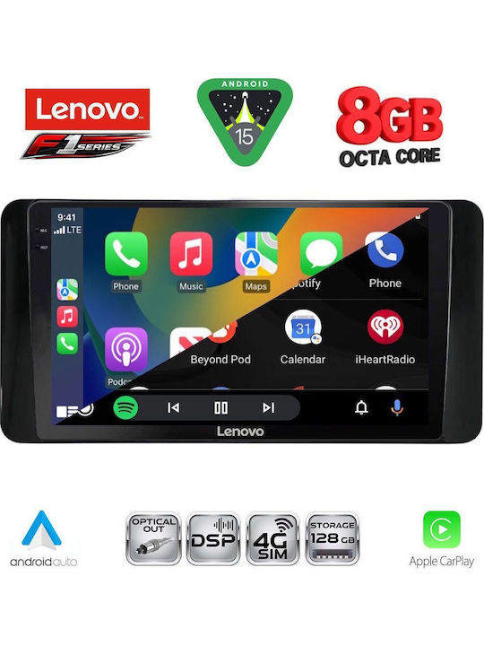 Lenovo Car Audio System for Skoda Kamiq 2018 (Bluetooth/USB/WiFi/GPS/Apple-Carplay/Android-Auto) with Touch Screen 10"