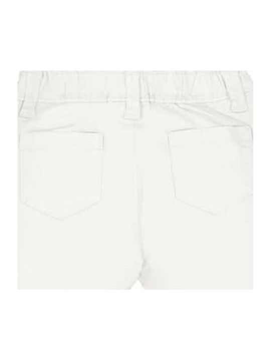 Kids Fabric Trousers White