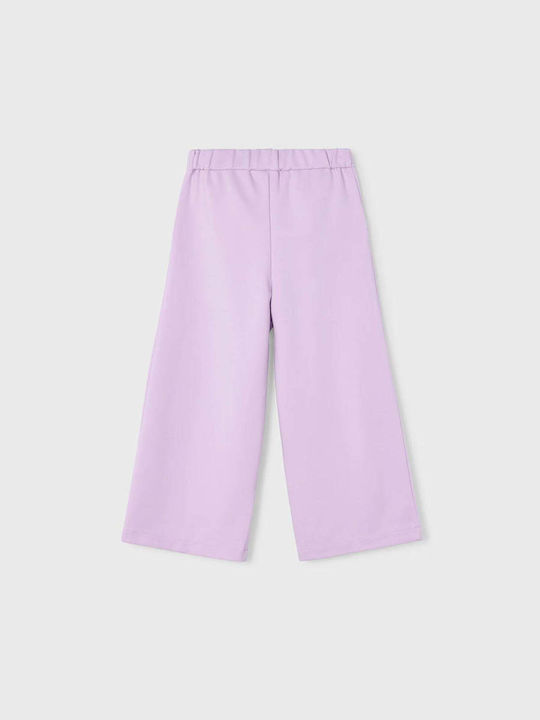 Pantalon Larg pentru Copii lila