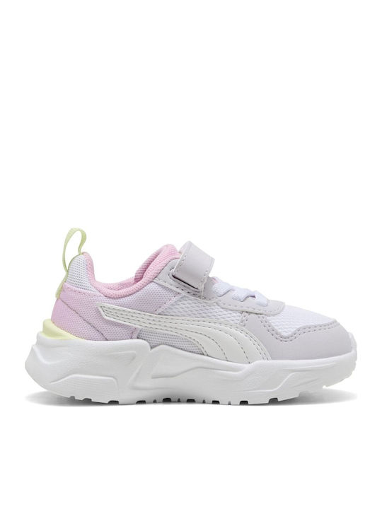 Kinder Sneaker mit Bügel- und Schleifenverschluss Weiß