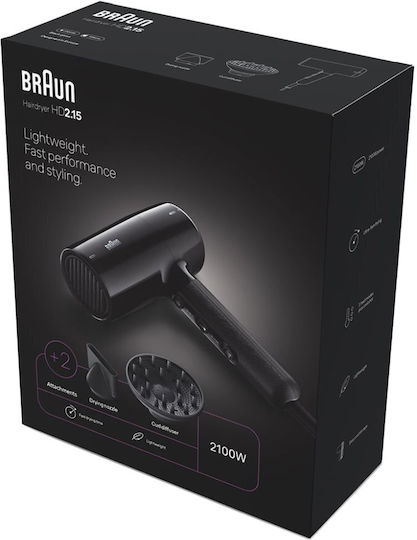Braun Επαγγελματικό Πιστολάκι Μαλλιών 2100W