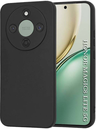 Back Cover Silicon Negru (Honor Magic8 Lite, SKYDDAR INNOVATION)