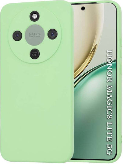 Back Cover Silicone Green (Honor Magic8 Lite, SKYDDAR INNOVATION)