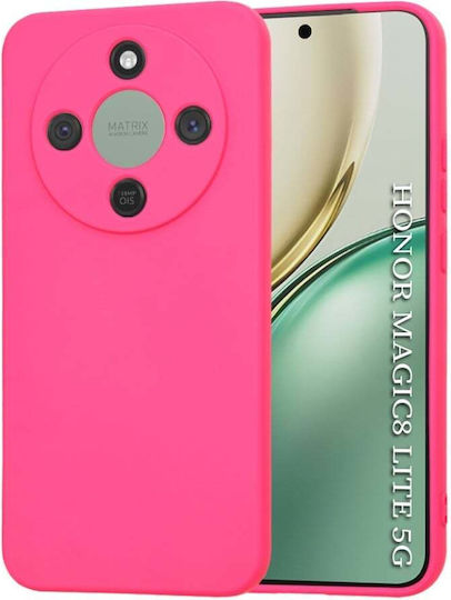 Back Cover Σιλικόνης Φούξια (Honor Magic8 Lite, SKYDDAR INNOVATION)