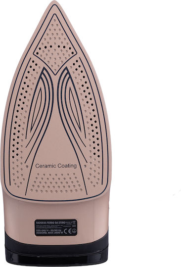 Kooper Fier de Călcat cu Aburi 3000W cu Talpă Ceramică