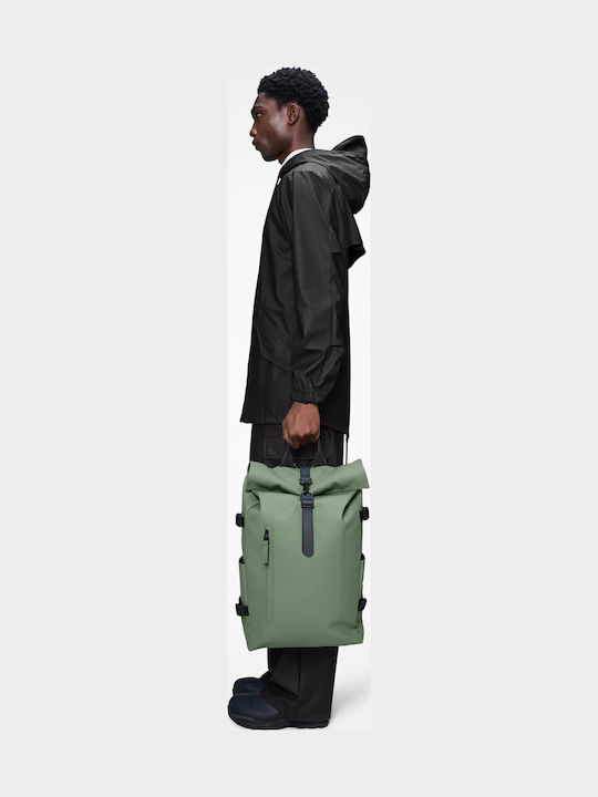 Rains Rolltop Rucksack Αδιάβροχο Πράσινο Rains Rolltop Rucksack Αδιάβροχο Πράσινο