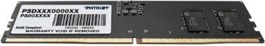 Patriot Signature DDR5 με Module 1x8GB και Ταχύτητα 5600 για Laptop