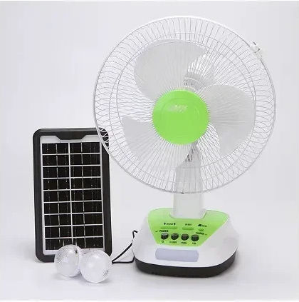 Solar System with Fan Gdtimes with USB Charging GD-FS12