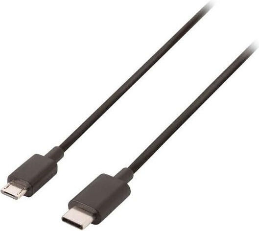 Cablu USB 2.0 USB-C Masculin - micro USB-B Negru 1m