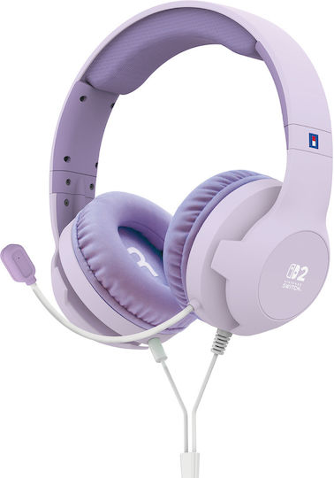 Hori Über Ohr Gaming-Headset mit Verbindung 3,5mm Cozy Lavanda für Nintendo Switch 2