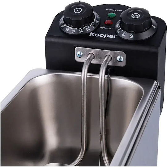 Kooper 5925044 Φριτέζα 3lt Ασημί