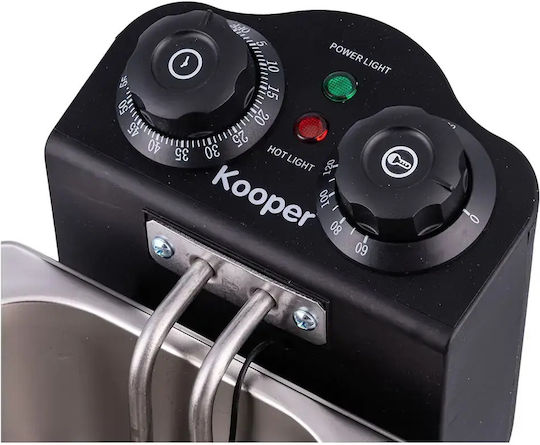 Kooper 5925044 Φριτέζα 3lt Ασημί