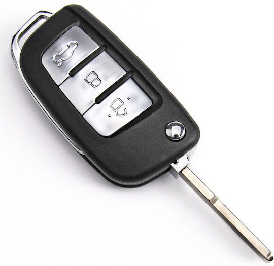 Foldable Key Shell Ford Fiesta Focus Mondeo Galaxy Kuga S C Max 3 Buttons