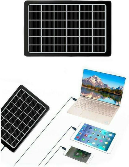 Klappbarer Solar Batterieladegerät 8W mit USB-Ausgang für Tragbare Geräte (GD-100)