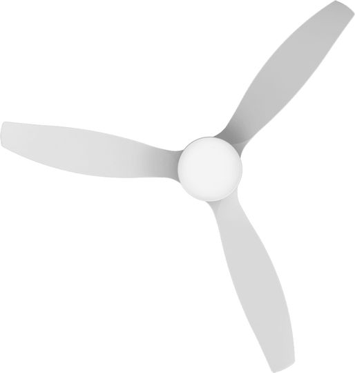 Cecotec EnergySilence Aero 5600 Klassischer Deckenventilator 132cm mit Leuchte Weiß